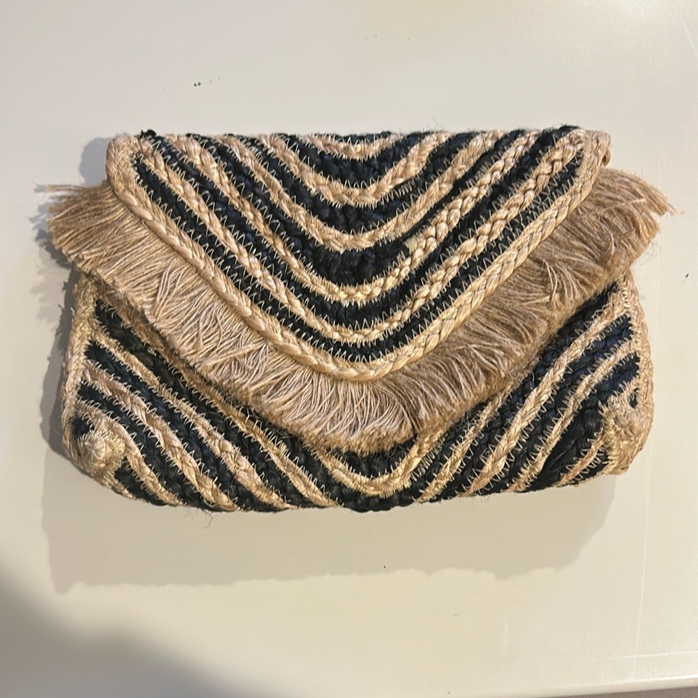 Shiraleah Tan Jute Bag